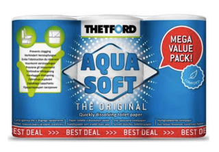 Thetford rozkladový toaletní papír Aqua Soft 6 ks
