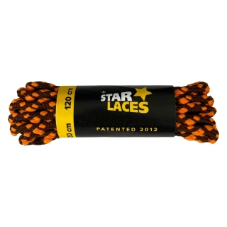STAR LACES STRONG HNĚDO-ORANŽOVÁ