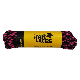 STAR LACES LIGHT ČERNO-RŮŽOVÁ