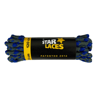 STAR LACES STRONG ŠEDO - MODRÁ