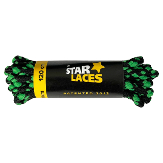 STAR LACES STRONG ČERNO-ZELENÁ