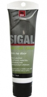 Sigal - krém na obuv s aplikátorem 75ml černý