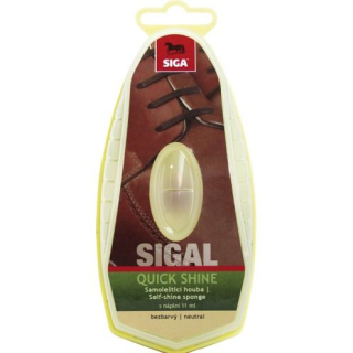 Sigal - samoleštící houba bezbarvá