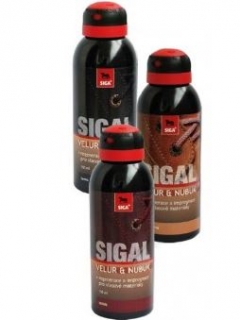 Sigal - renovace a impregnace aerosol 150ml hnědá